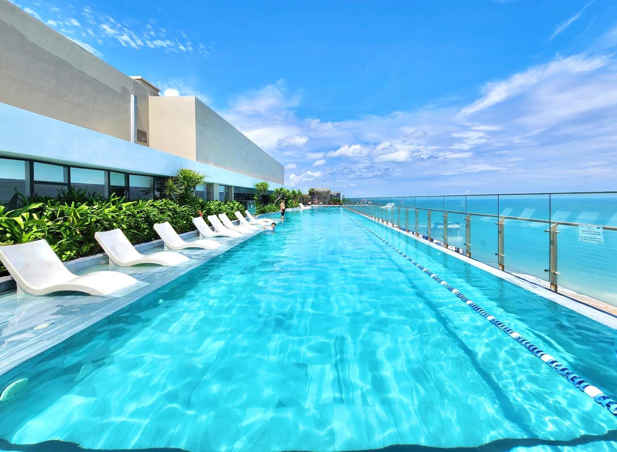 Oasis Suites - The Song, Infinity Pool & Gym Vung Tau Exterior foto